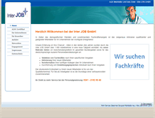 Tablet Screenshot of inter-job-gmbh.de